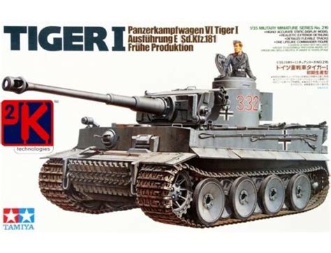 Tamiya German Heavy Tank Tiger I Early Production Scale