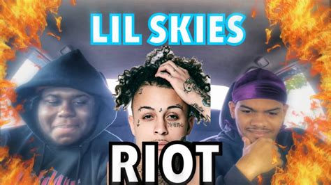 lil skies riot [official music video] reaction review youtube