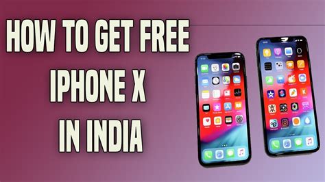 How To Get Free Iphone X In India Youtube