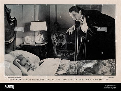 Dracula Film Von 1931 Bela Lugosi Als Graf Dracula Und Frances Dade
