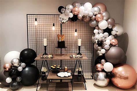 27 Top Inspiration 21st Birthday Decoration Ideas Rose Gold