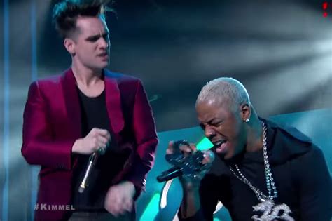 panic at the sisqo mhmm performed the thong song on kimmel spin