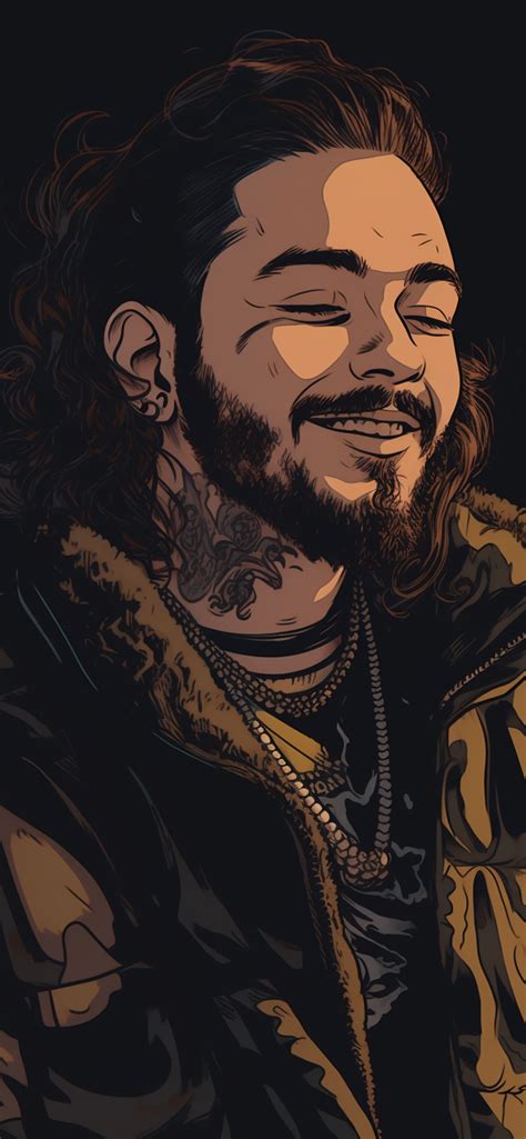 Post Malone Black Wallpapers Post Malone Wallpaper For Iphone