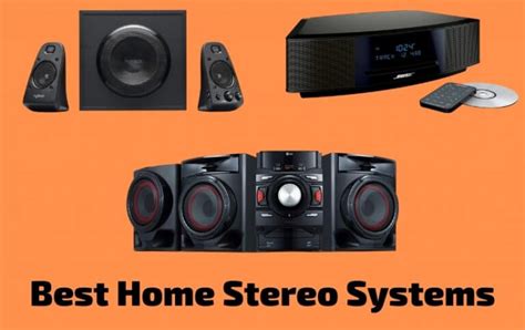 10 Best Home Stereo Systems To Buy In 2022 With Buying Guide