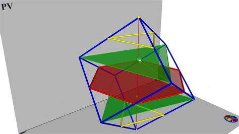 Hexaedro Regular Dada La Diagonal Principal Vertical Youtube