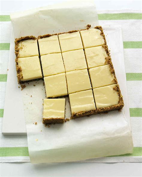 Lime Squares With Pistachio Graham Cracker Crust Recipe And Video