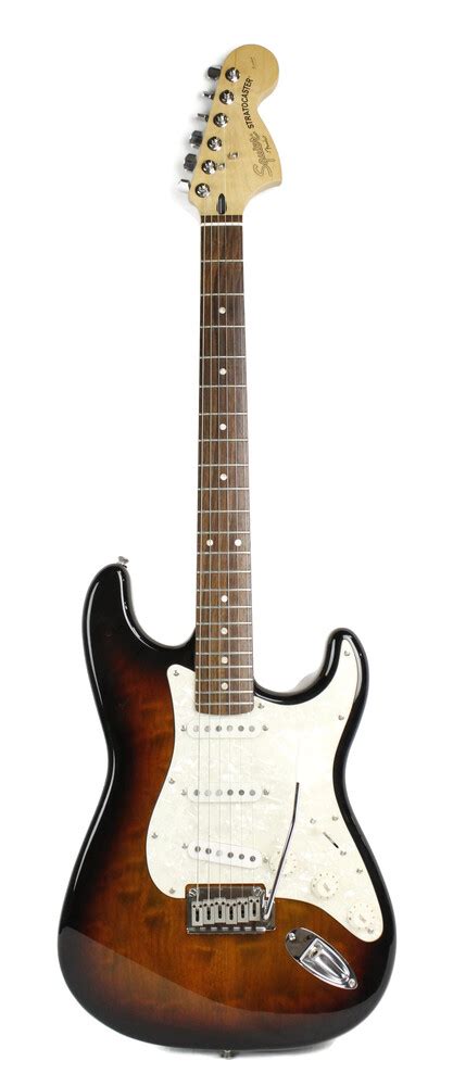 Squier Standard Stratocaster Sunburst Fmt Solid Body Electric Guitar