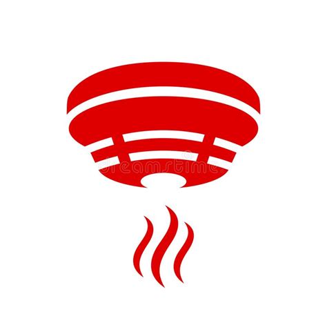 Smoke detectors/sensor where there's smoke, there's fire and we usually don't amuse so, we equip ourselves with an arsenal of early detection sensors that can help avert a potential disaster. Smoke Alarm Detector Pictogram Stock Vector - Illustration ...