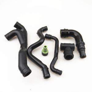 6 Pcs PCV Crankcase Exhaust Breather Hose Pipe Set For VW Jetta Golf