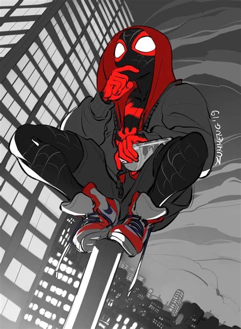 Miles By Zummeng On DeviantArt Marvel Spiderman Art Marvel Comics