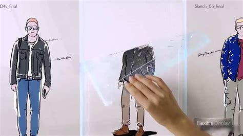 Lg Unveils Its New Flexible Paper Thin Tv Youtube