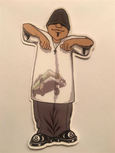 Drawing And Illustration Lil Homie Cholo Sticker Homies Rare Homie