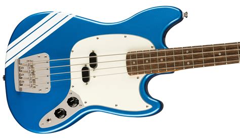 Squier Fsr Classic Vibe 60s Competition Mustang Bass In Lake Placid