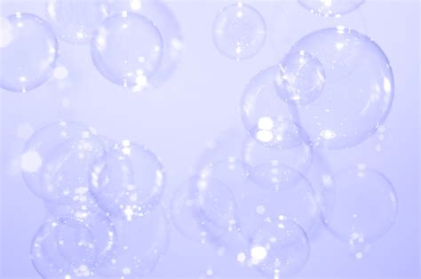 Premium Photo Purple Soap Bubbles