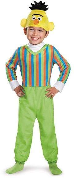 Disguise Sesame Street Bert Deluxe Costume Baby Toddler And Little
