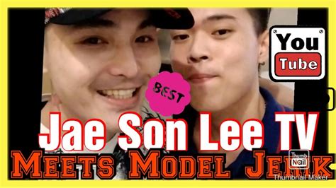 Jae Son Lee Meets The Famous Model Jerik Withme Withyou Gags Youtube