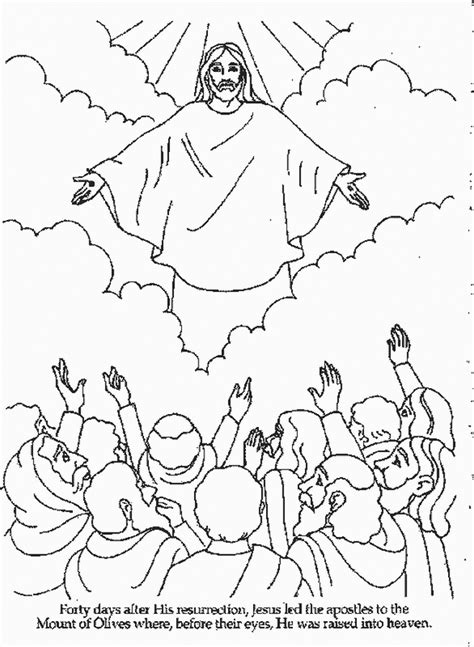Coloring Page Of Heaven Coloring Pages