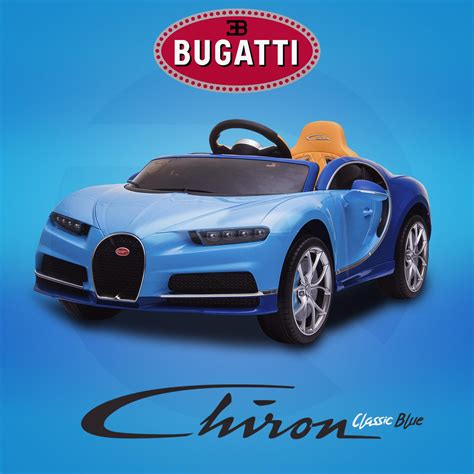 Licensed Bugatti Chiron 12v Battery Kids Ride On Car With Parental