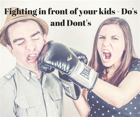 Fighting In Front Of Your Kids The Dos And Donts Kalamazoo Child
