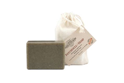 Patchouli Hemp With Nettle All Natural Soap Cold Process Large 55 6