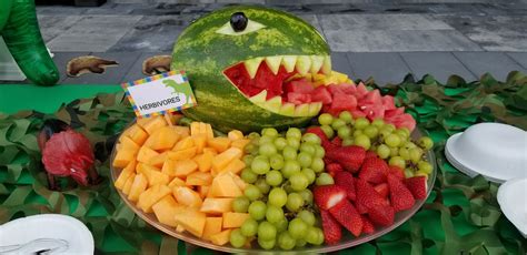 Dino Fruit Salad This Tied In The Whole Dinosaur Party Theme It