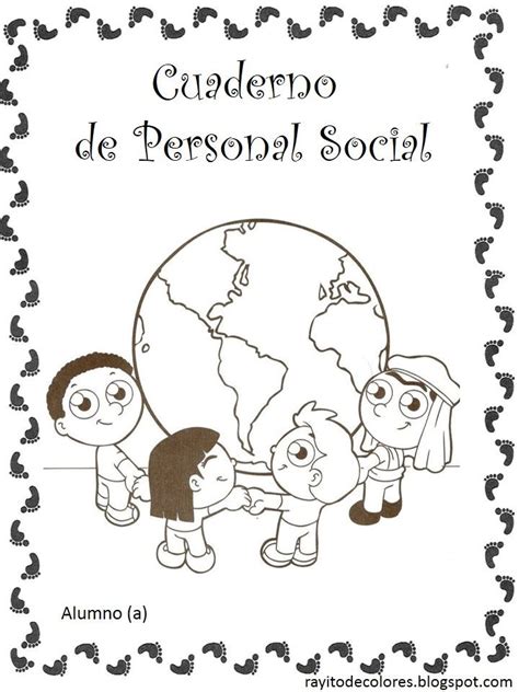Personal Social Caratulas Para Cuadernos Escolares Carátulas Para