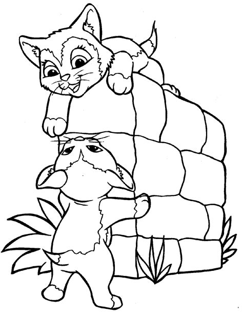 We have collected 38+ funny cat coloring page images of various designs for you to color. Free Printable Cat Coloring Pages For Kids
