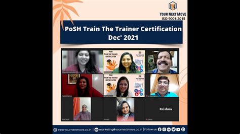 PoSH Train The Trainer Certification Testimonial YouTube