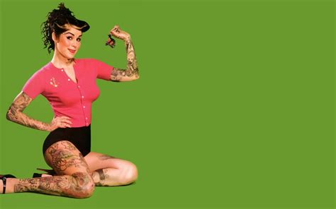 Women Kat Von D Hd Wallpaper