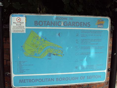 Archivo Botanic Gardens Sign Churchtown