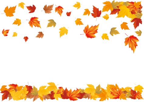 Transparent Background Fall Leaves Clipart Png Download Full Size