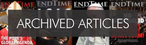 Archived Articles | Endtime Ministries | End of the Age | Irvin Baxter ...
