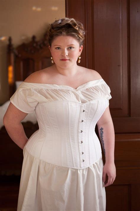 Victorian Corset Custom Sized Made To Order Plus Size Flapper