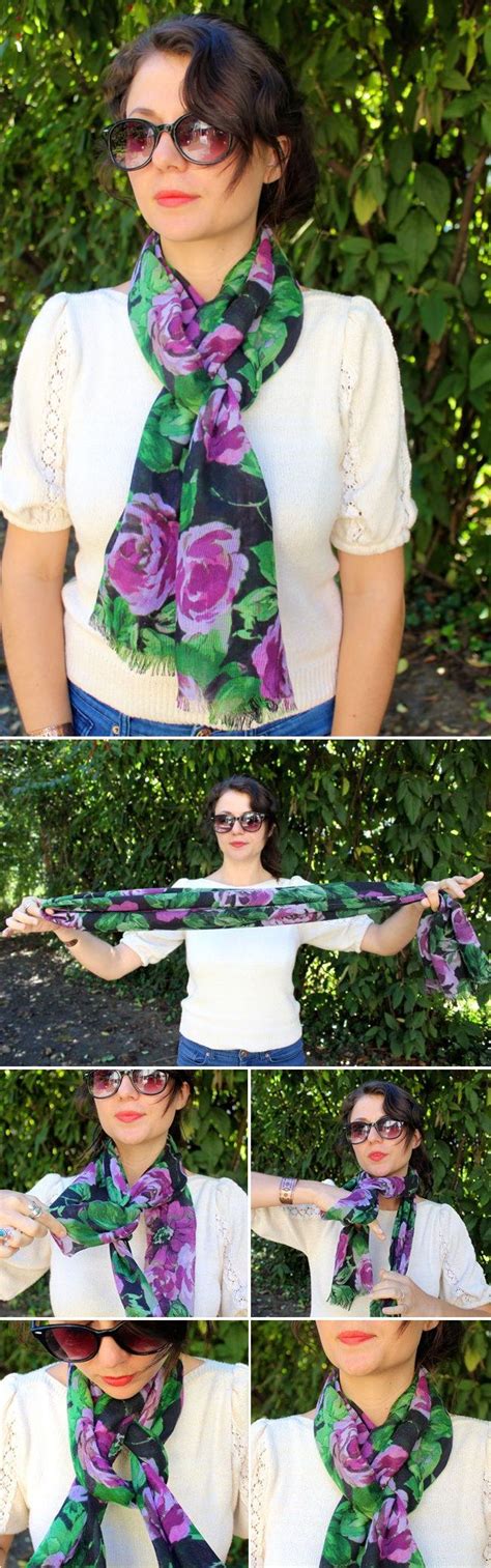 19 super stylish ways to tie a scarf scarf styles how to wear scarves ways to tie scarves