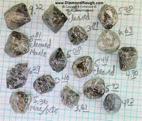 Diamond Rough Crystals Raw Uncut Rough Diamonds Sales