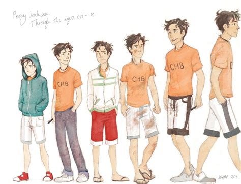 Percy Jackson Through The Years Percy Jackson Percy Jackson Fan Art