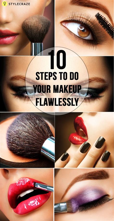 12 Steps To Do Your Makeup Flawlessly Flawless Makeup How To Apply