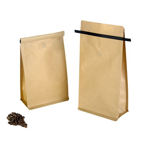 Wholesale Kraft Paper Tin Tie Coffee Bag