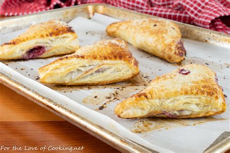 Berry Turnovers | For the Love of Cooking