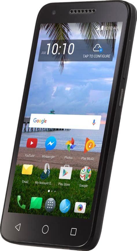 Best Buy Simple Mobile Alcatel Raven A574bl With 16gb Memory Cell