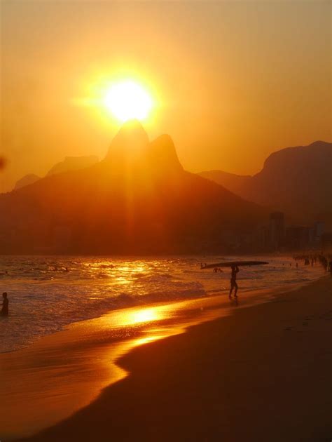 500px Sunset In Ipanema Praia