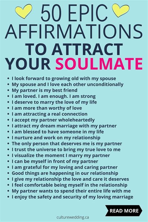 50 Affirmations To Get Married To A Specific Person