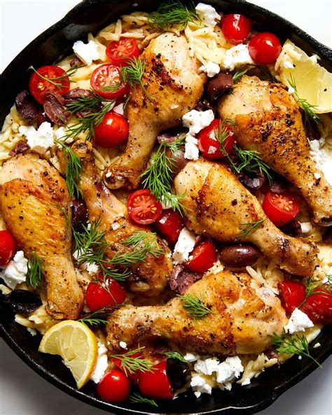 One Pan Greek Chicken Becomes A Full Weeknight Must Have With Creamy