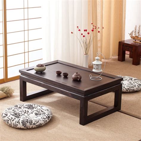 Japanese Tatami Floor Coffee Table Tea Table For Home Living Room