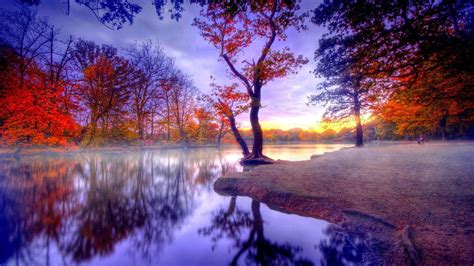 Download Autumn Landscape Full Hd Desktop Wallpaper 1080p By Erinc