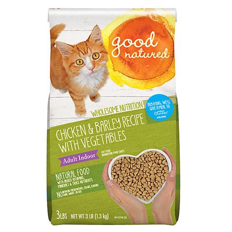 According to grumpy, when life gives you lemons, throw them for your cat. Good Natured™ Adult Indoor Cat Food - Natural, Chicken ...