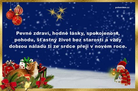 Přání Nový Rok Silvestr Pobavimecz