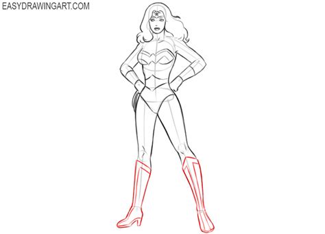 Wonder Woman En Version Simple Coloriage Wonder Woman Coloriages My Xxx Hot Girl