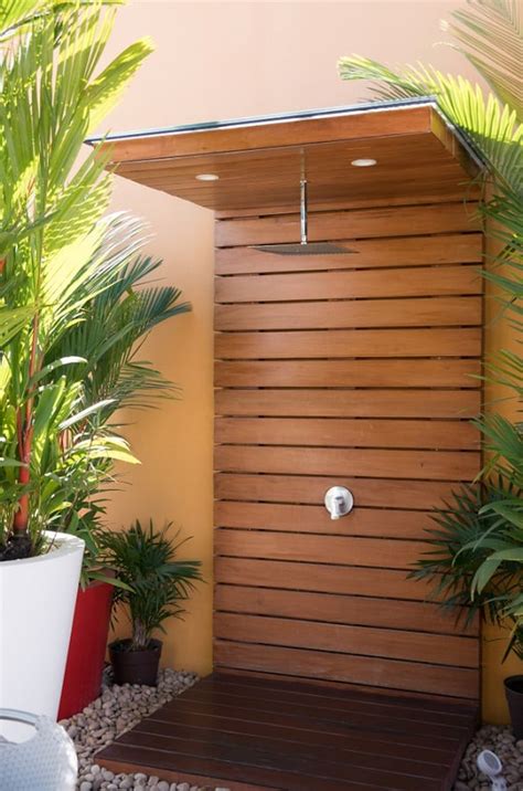 Outdoor Private Shower Design Ideas Best Home Design Ideas