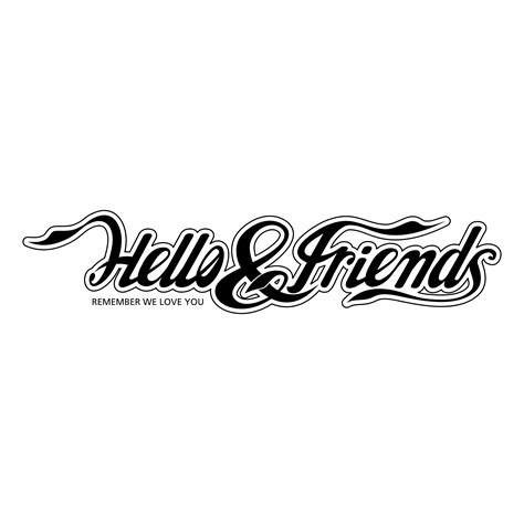 Friends are the name of one of the world's most famous series, which was launched in 1994 in the united states. Hello and Friends - Logos Download